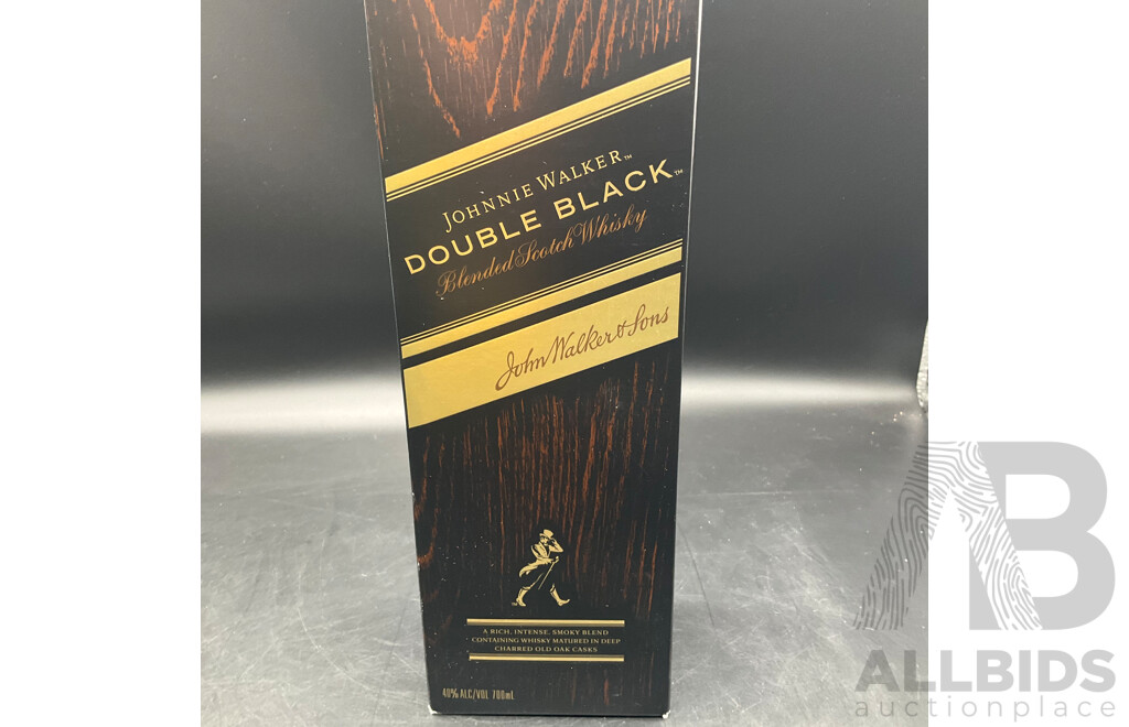 Johnnie Walker Double Black 700ml X 2