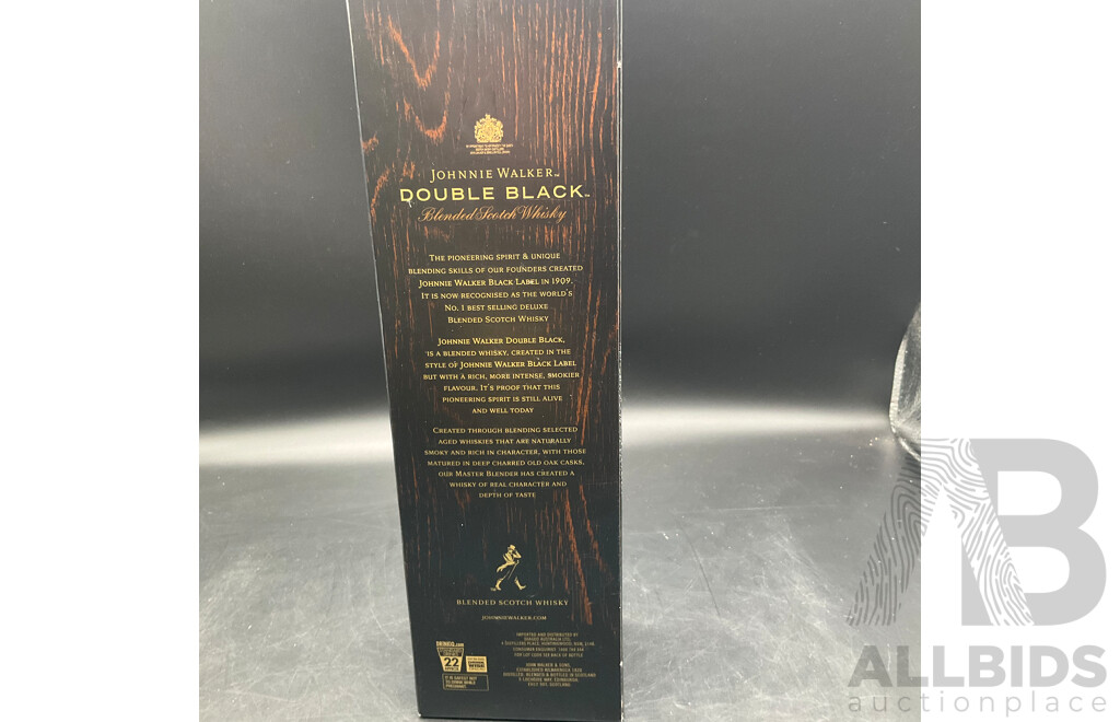 Johnnie Walker Double Black 700ml X 2