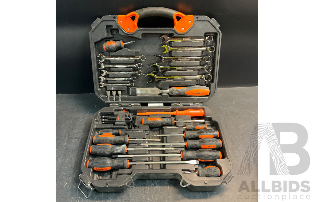 Assorted Tool Packs W/ Wrenches, Screwdrivers, Alan Keys, Nuts & Bolts & Screws & Kango 5-Piece Set (x2)