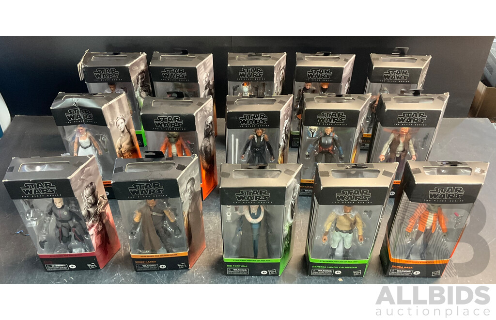 Star Wars 'The Black Series' Figurines - Lot of 15