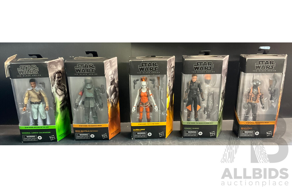 Star Wars 'The Black Series' Figurines - Lot of 15