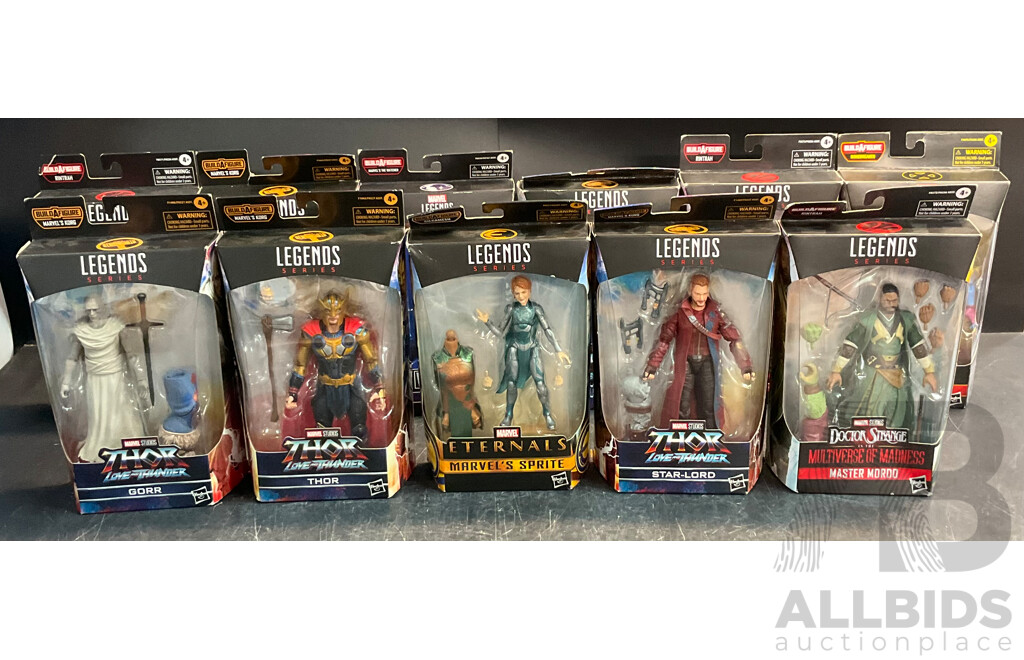 Marvel 'Legends Series' Figurines - Lot of 11