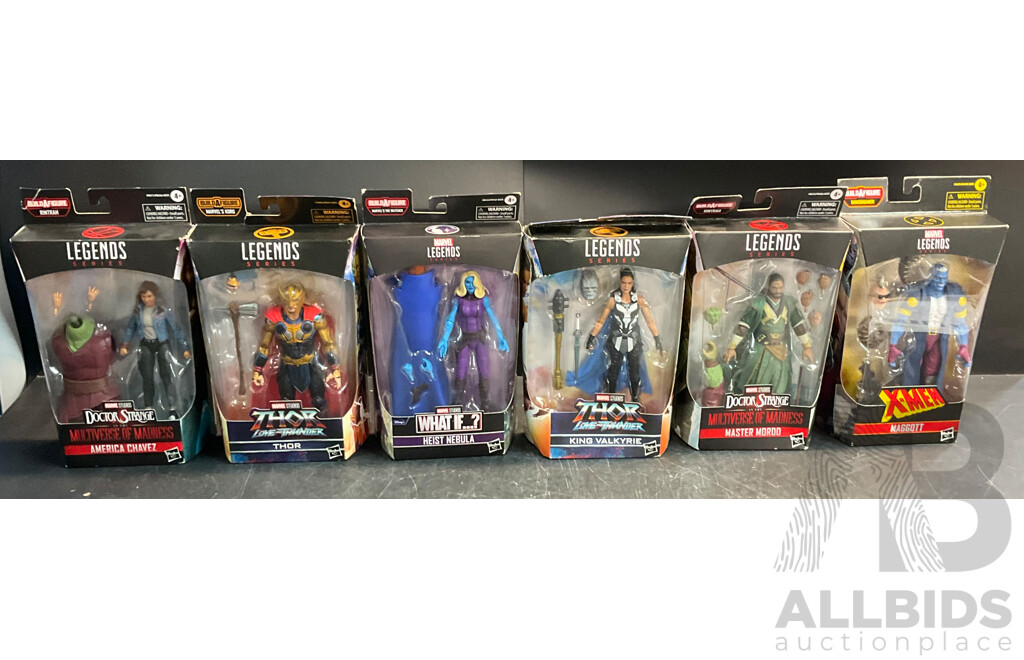 Marvel 'Legends Series' Figurines - Lot of 11