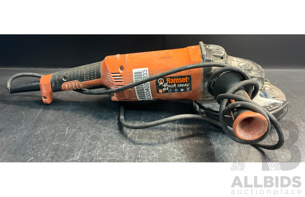 Ramset RGP180AV Angle Grinder