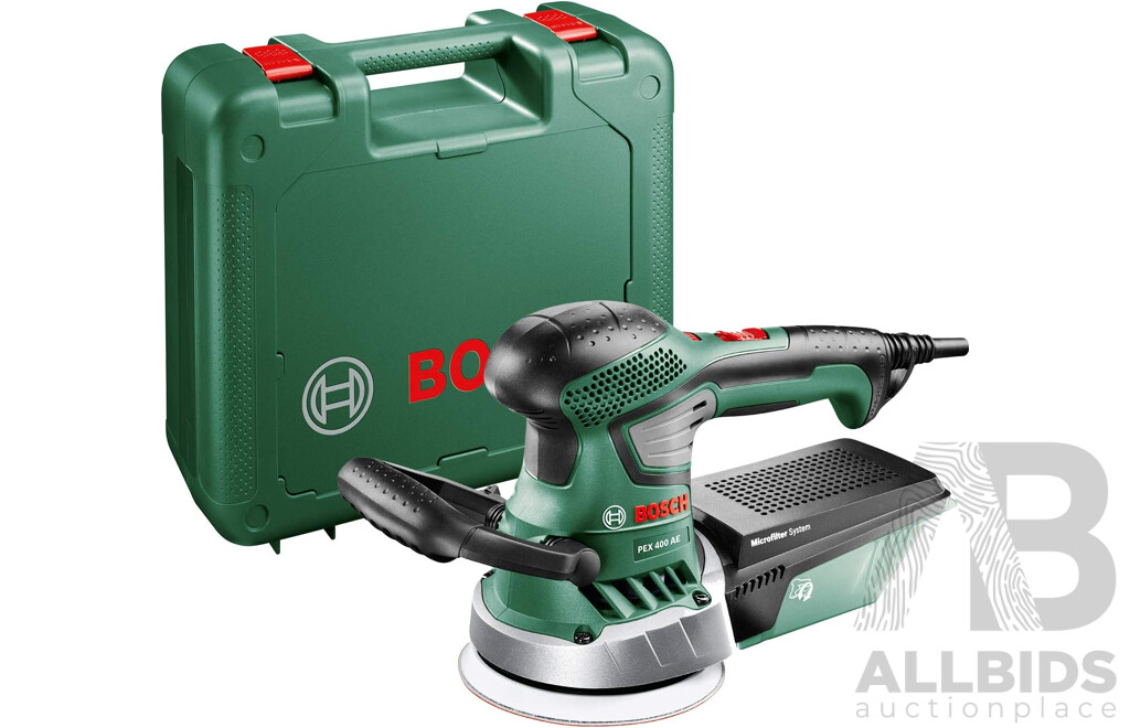 BOSH Electric Random Orbital Sander Polisher (PEX 400 AE)