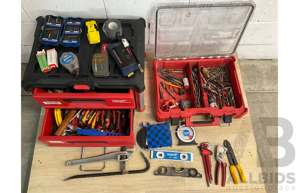 Milwaukee Packout with Tools