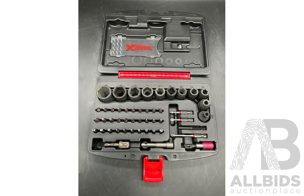 XTOURGUE Impack Socket & Magnetised Tamper Proof Bit Set