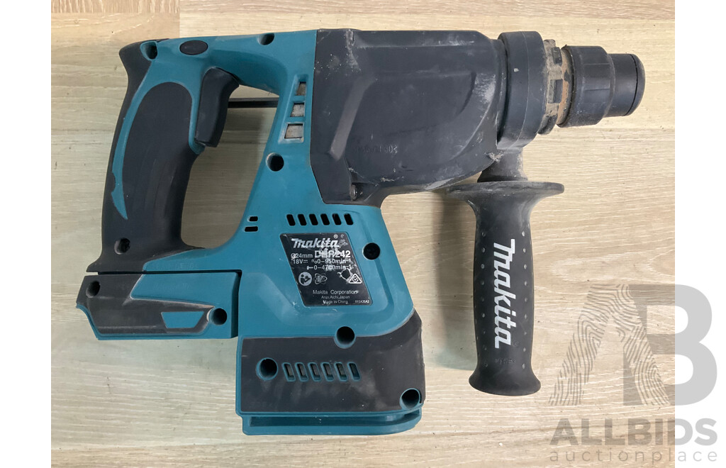 Makita 18V LXT Li-Ion Brushless SDS + Rotary Hammer Drill ( DHR242) - Skin Only