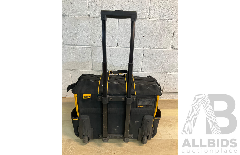 DEWALT Wheeled Bag and Tools