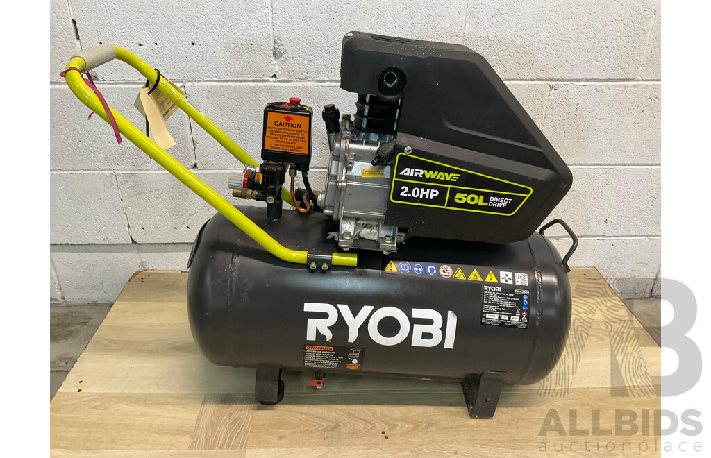 Ryobi Airwave 50L 2.0HP Air Compressor (RA-C2550)