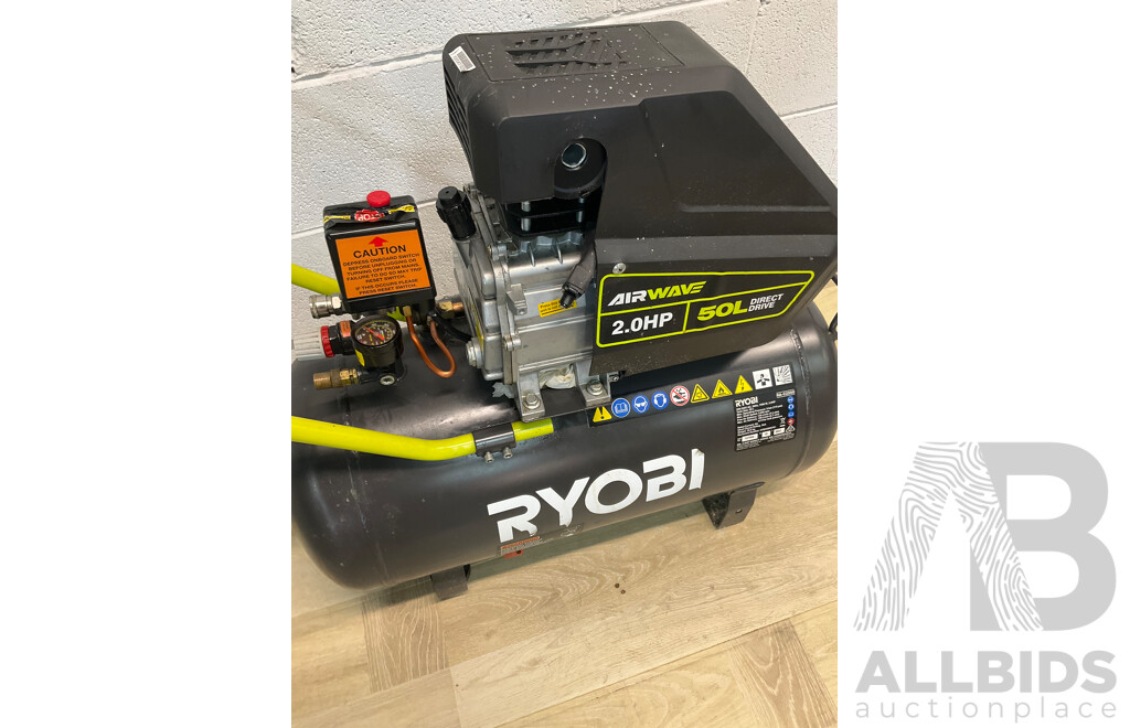 Ryobi Airwave 50L 2.0HP Air Compressor (RA-C2550)