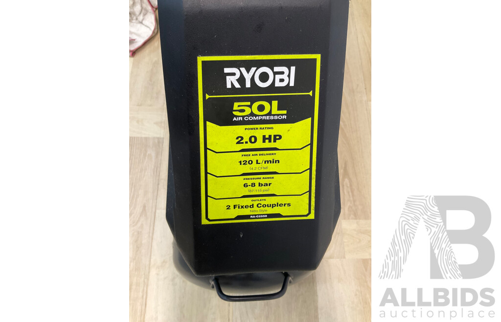 Ryobi Airwave 50L 2.0HP Air Compressor (RA-C2550)