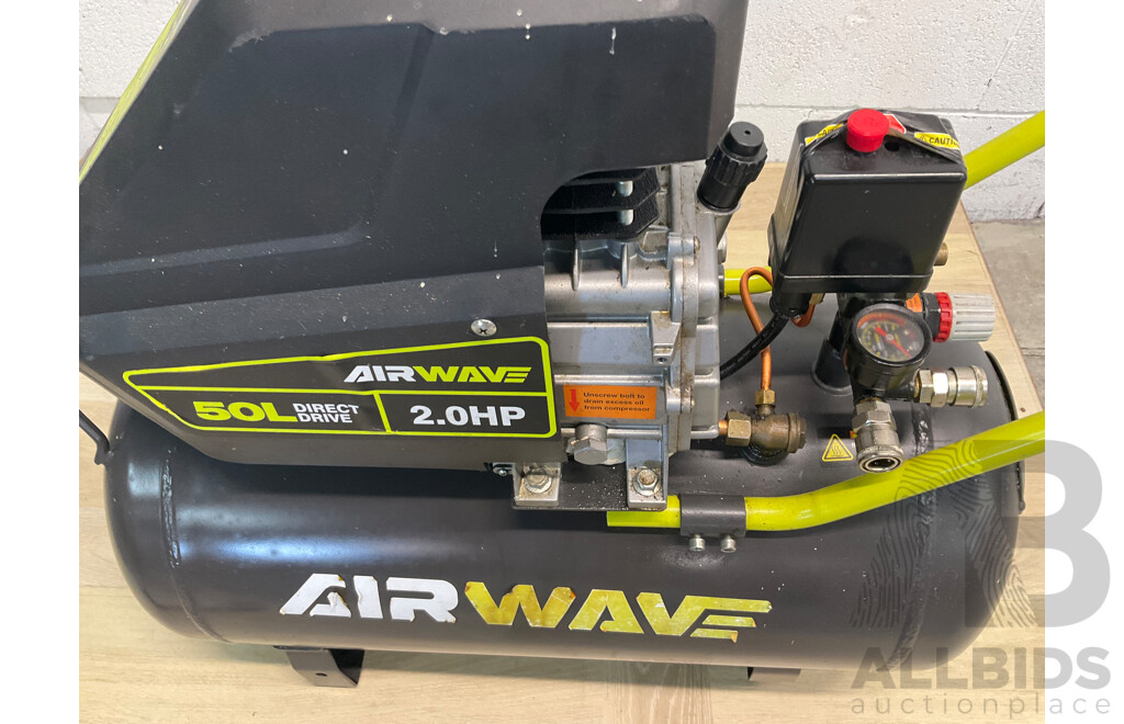 Ryobi Airwave 50L 2.0HP Air Compressor (RA-C2550)