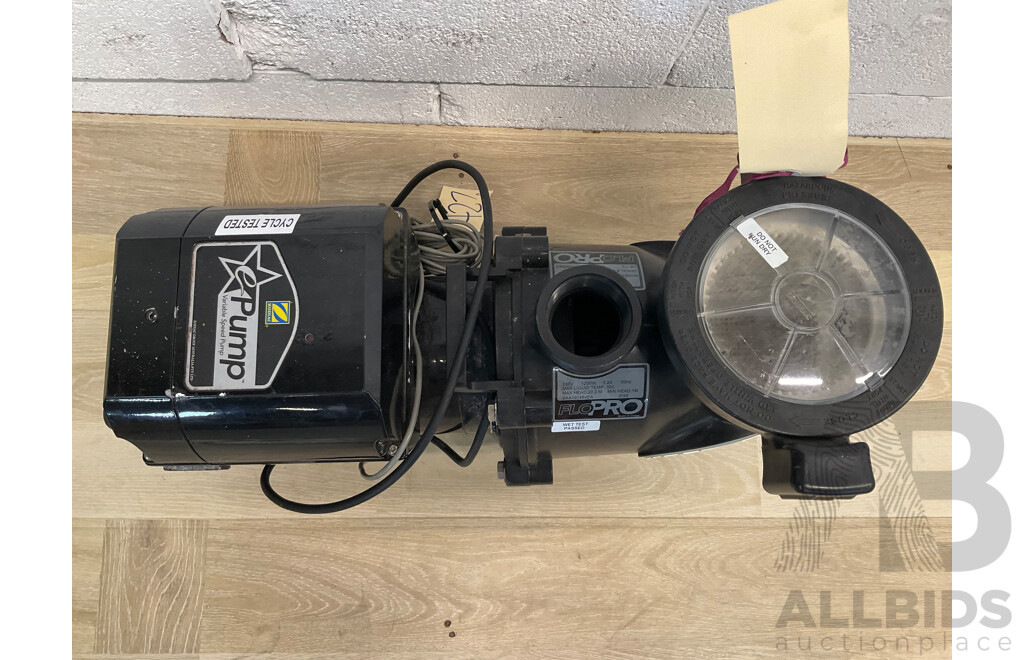 Zodiac Flo Pro Pool Pump (A0601601)