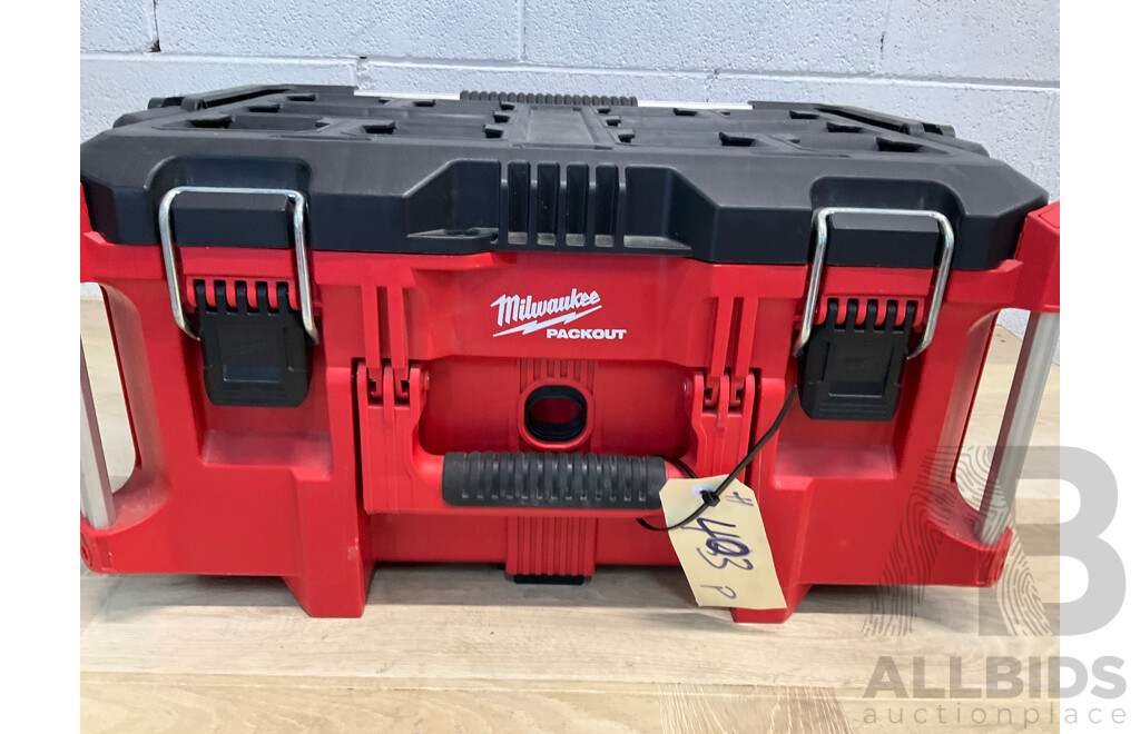 Milwaukee Packout with Hand Tools