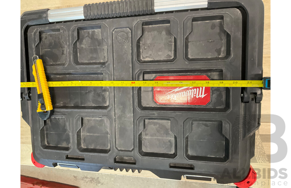 Milwaukee Packout with Hand Tools