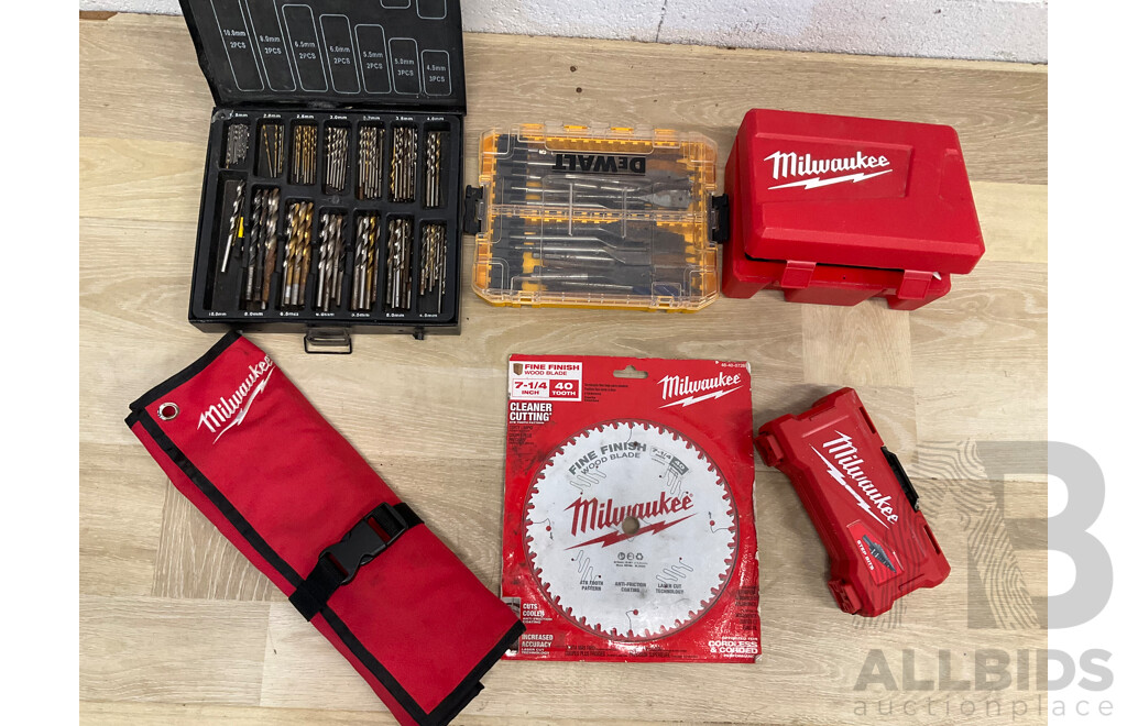 Assorted Tools - MILWAUKEE, DeWALT and More - Lot of 6