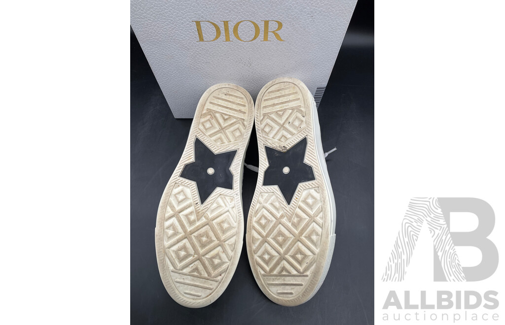 Walk N Dior Sneakers Shoes Size EU 37 Grey Stone  Branded DIOR