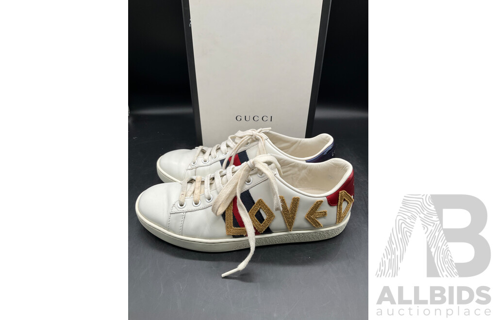 Ace Loved Sneaker Shoes Size EU 37 Branded GUCCI