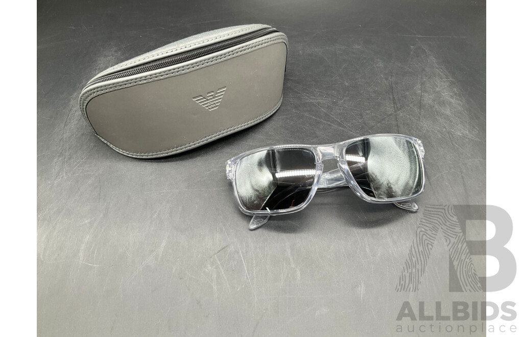 OAKLY Sunglasses and Emporio Armani Soft Case