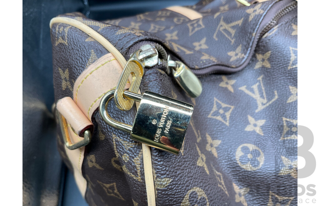 Monogram Keepall 55 Travel Bag Branded LOUIS VUITTON