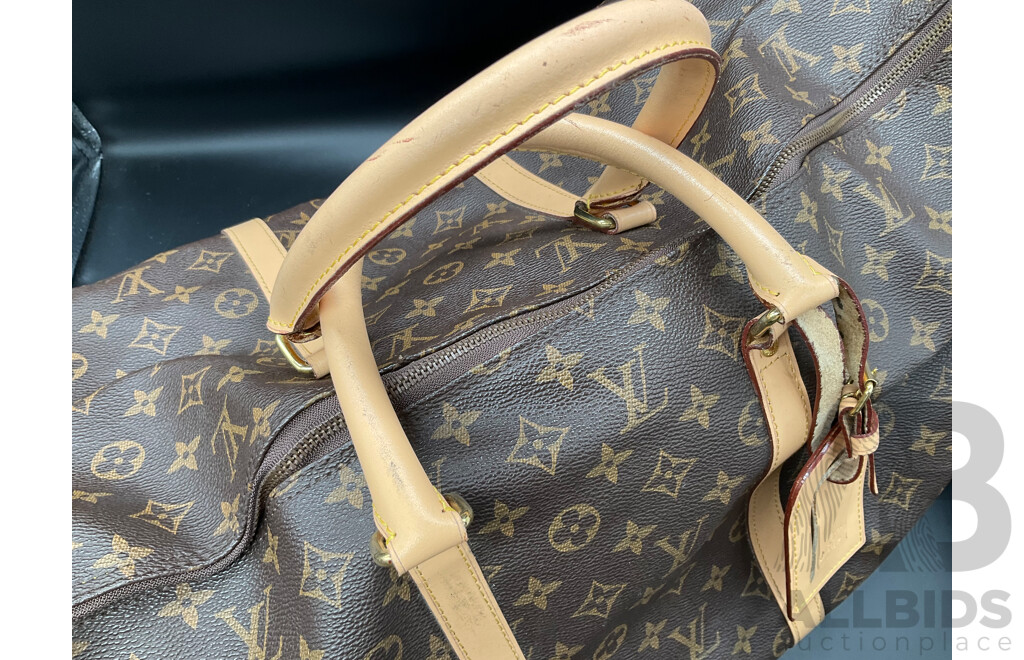 Monogram Keepall 55 Travel Bag Branded LOUIS VUITTON