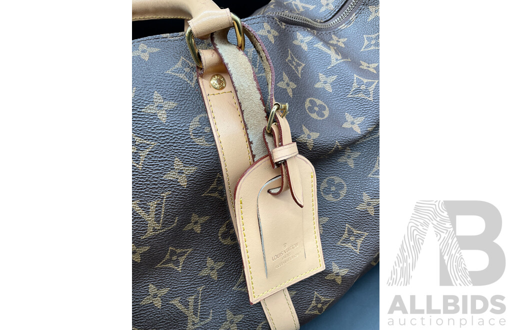 Monogram Keepall 55 Travel Bag Branded LOUIS VUITTON