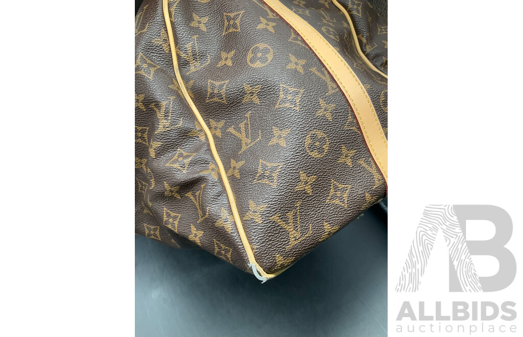 Monogram Keepall 55 Travel Bag Branded LOUIS VUITTON