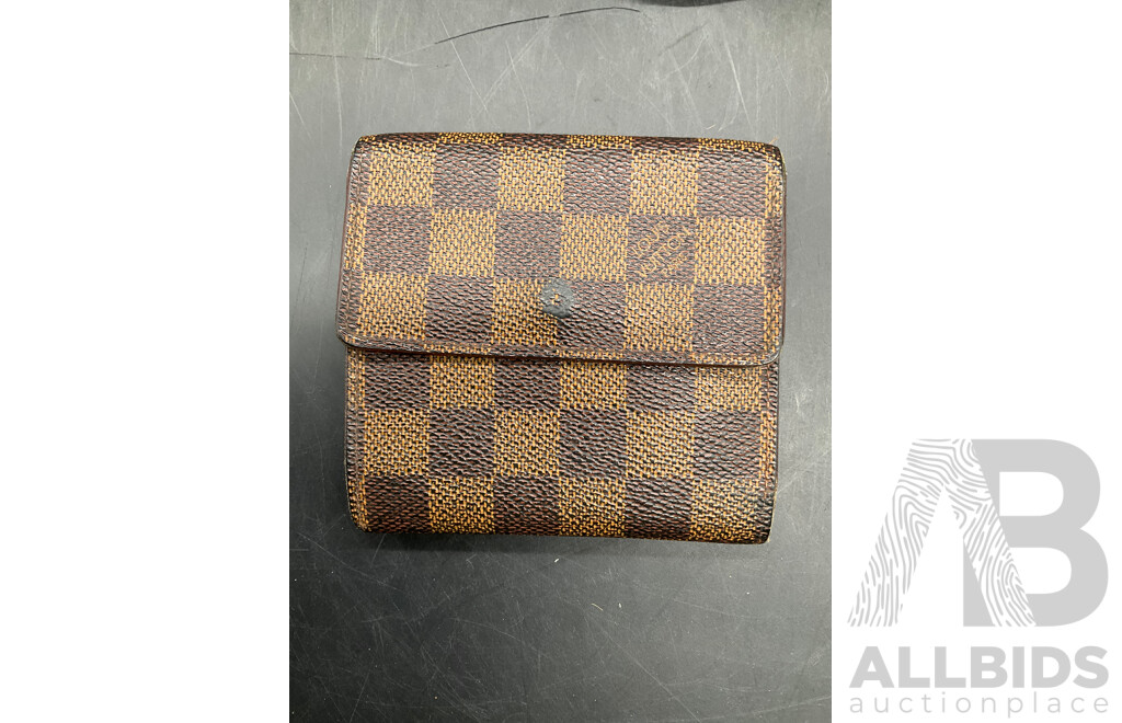 Alma BB Handbag and Elise Compact Wallet Branded LOUIS VUITTON