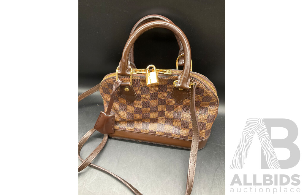 Alma BB Handbag and Elise Compact Wallet Branded LOUIS VUITTON