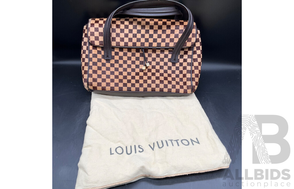 Damier Sauvage Lion Handbag Branded LOUIS VUITTON