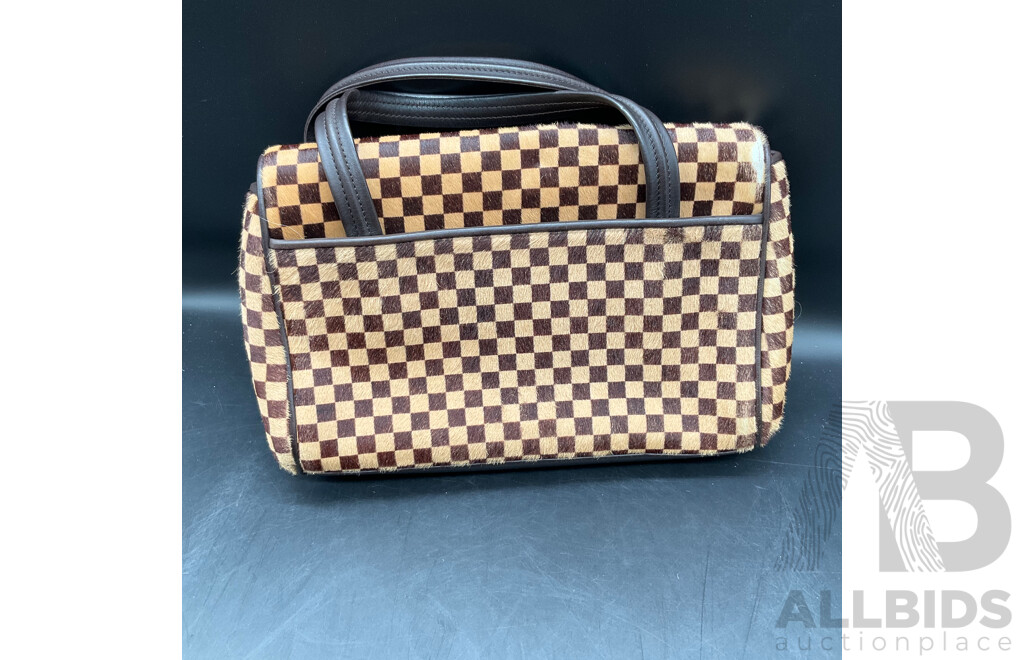 Damier Sauvage Lion Handbag Branded LOUIS VUITTON