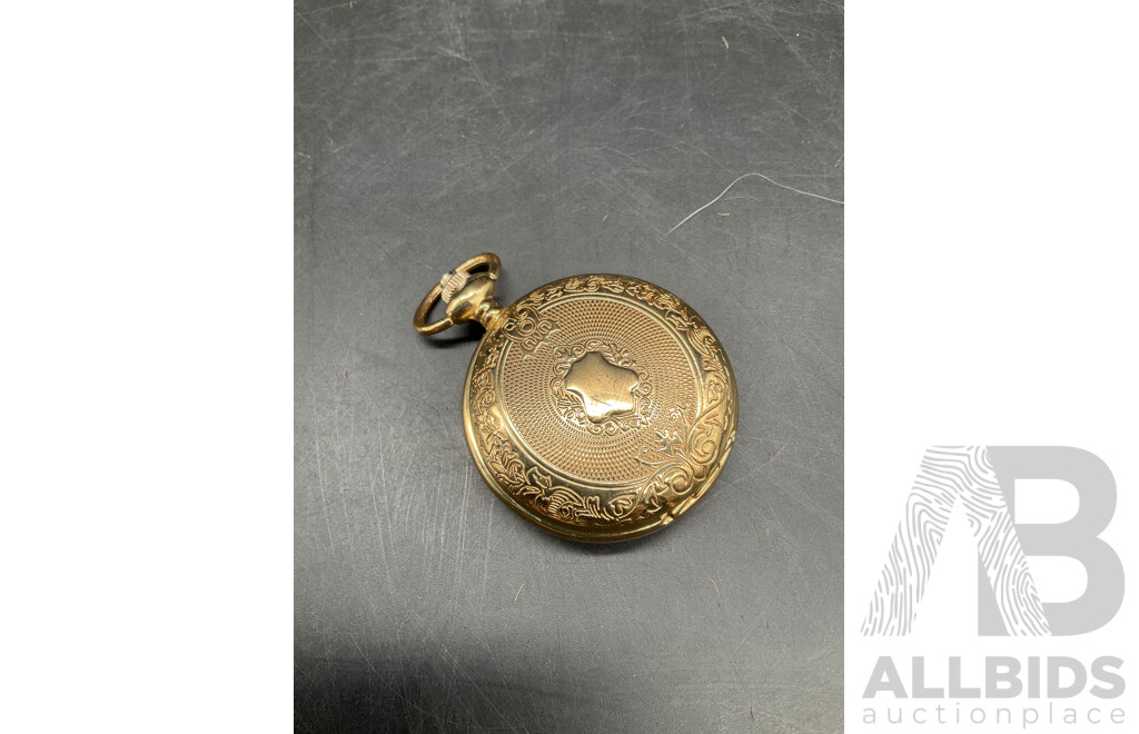 GRANDEUR Gold Pocket FOB Watch