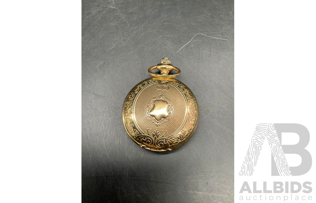 GRANDEUR Gold Pocket FOB Watch