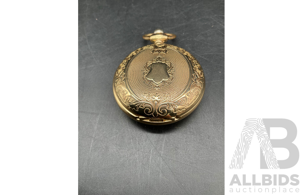 GRANDEUR Gold Pocket FOB Watch