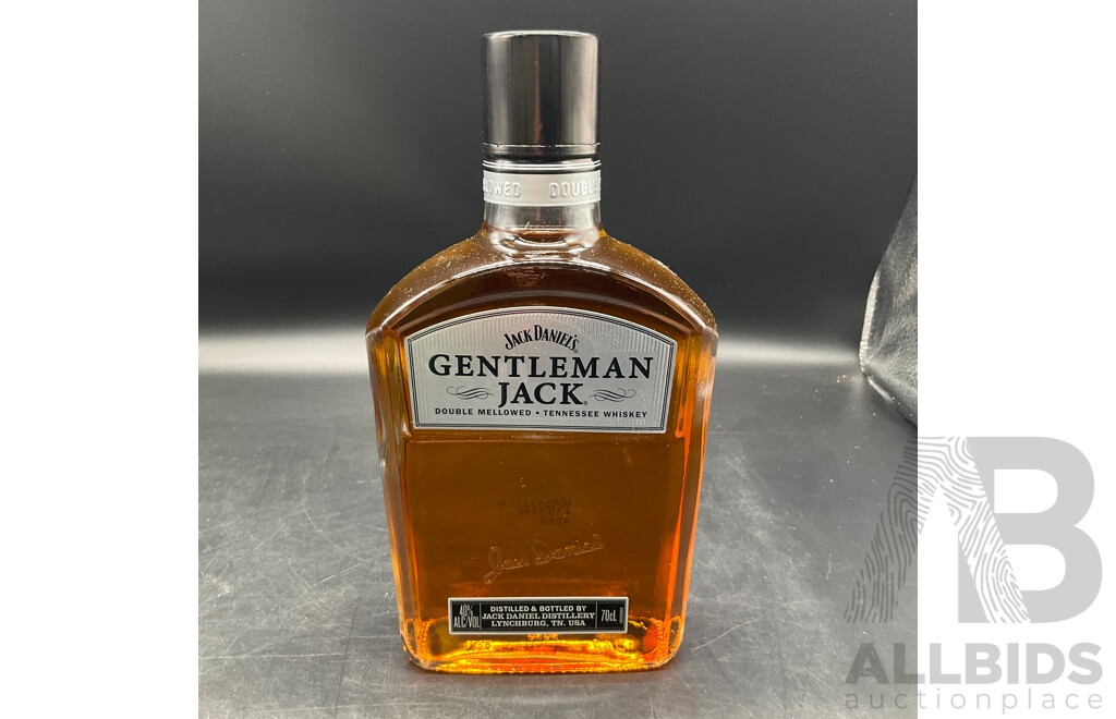 Jack Daniels Gentalman Jack and Woodfor Reserve Double Oaked