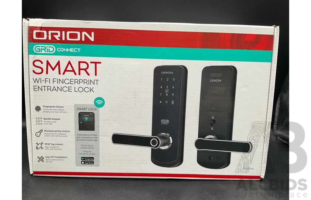 ORION Smart Wi-fi Fingerprint Entrance Lock