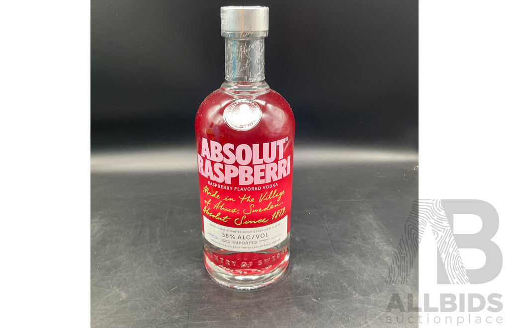 Absolut Raspberri, Sour Puss, Salted Caramel Vodka, Alize and Liquor Co. Prohibition Gin