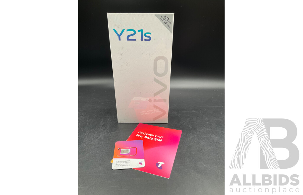 VIVO Y21s - TELSTRA Pre-Paid Phone + SIM