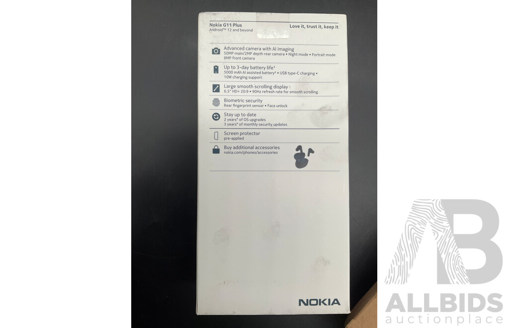 NOKIA G11 Plus - TELSTRA Pre-Paid Phone + SIM