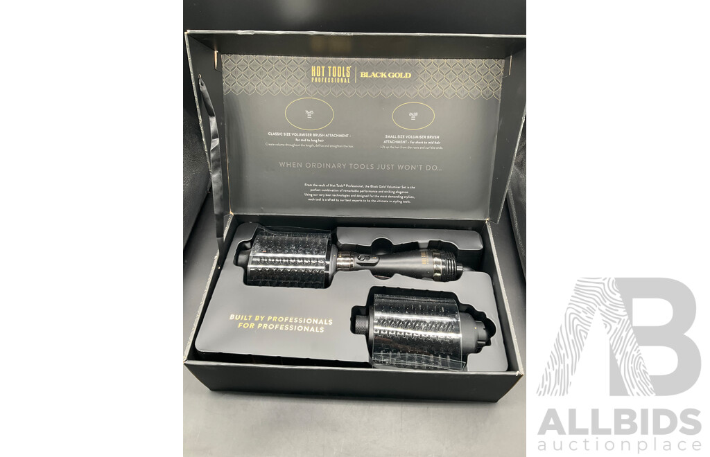 Hot Tools Black Gold Volumiser Set - ORP $189