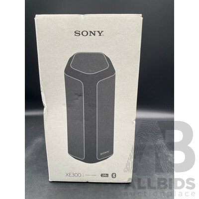 Sony XE300 Portable Wireless Speaker - BLACK - ORP $199