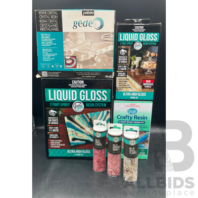 Assorted Epoxy Kits and Accessories - Lot of 7