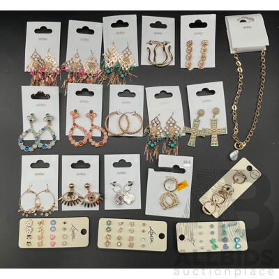 LOUISA and ANKO Costume Jewellery Collection Including Necklace, Earrings and More