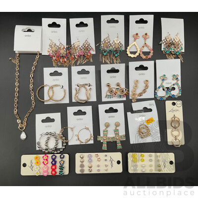 LOUISA and ANKO Costume Jewellery Collection Including Necklace, Earrings and More