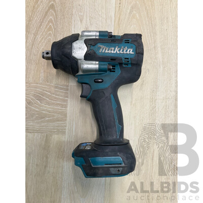 Makita DTW700 18V Cordless Brushless Mid-Torque Impact Wrench - Skin Only 