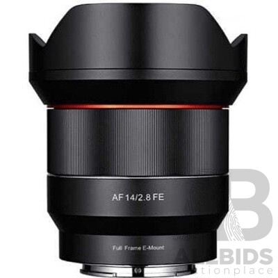 Samyang 14mm F2.8 AF for Sony E-Mount - ORP $1299