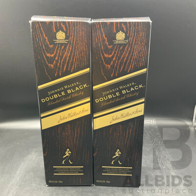 Johnnie Walker Double Black 700ml X 2