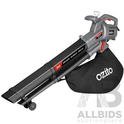 Ozito 2400W Corded 3 in 1 Blower Vacuum Mulcher (BLV-2401)