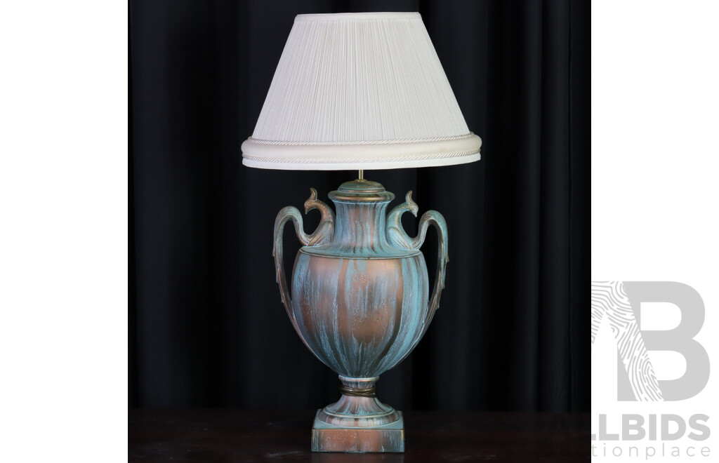 Large Urn Form Table Lamp